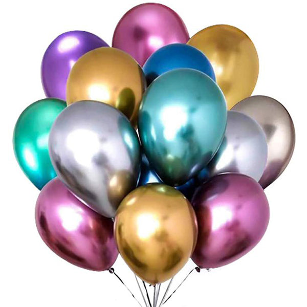 11" Chrome / Custom Color Loose Balloons