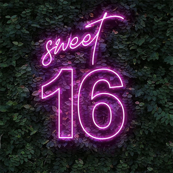 Sweet 16 (Neon Sign)